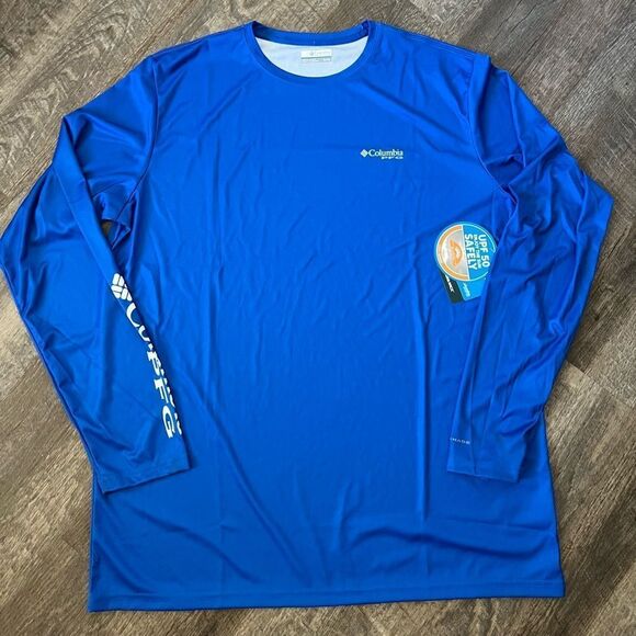 Columbia Other - Columbia Blue Omni-Wick Shirt